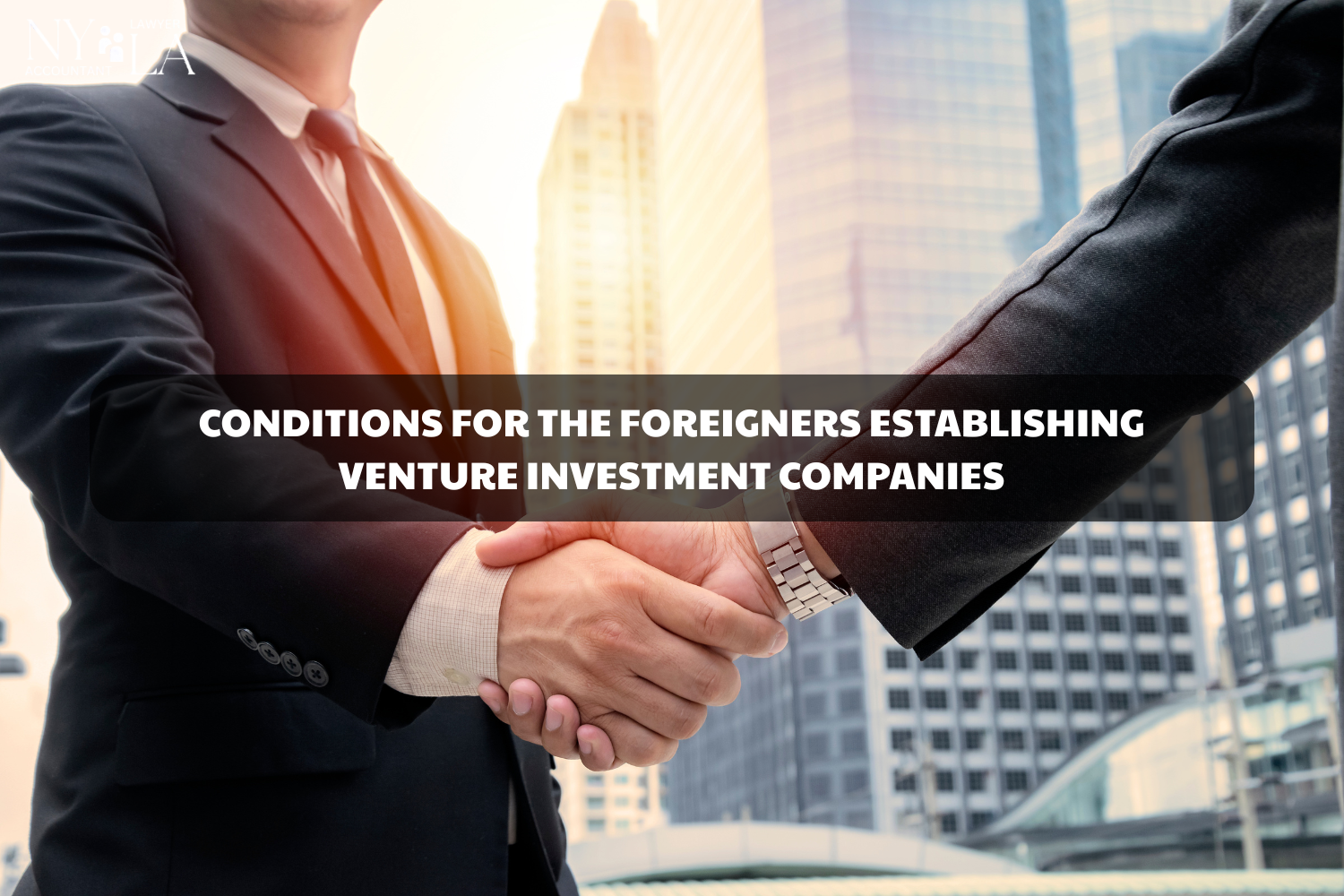 CONDITIONS FOR THE FOREIGNERS ESTABLISHING VENTURE INVESTMENT COMPANIES